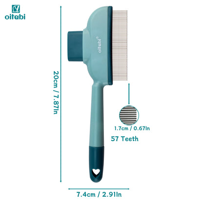 Self-Cleaning Pet Grooming Brush for Dogs & Cats